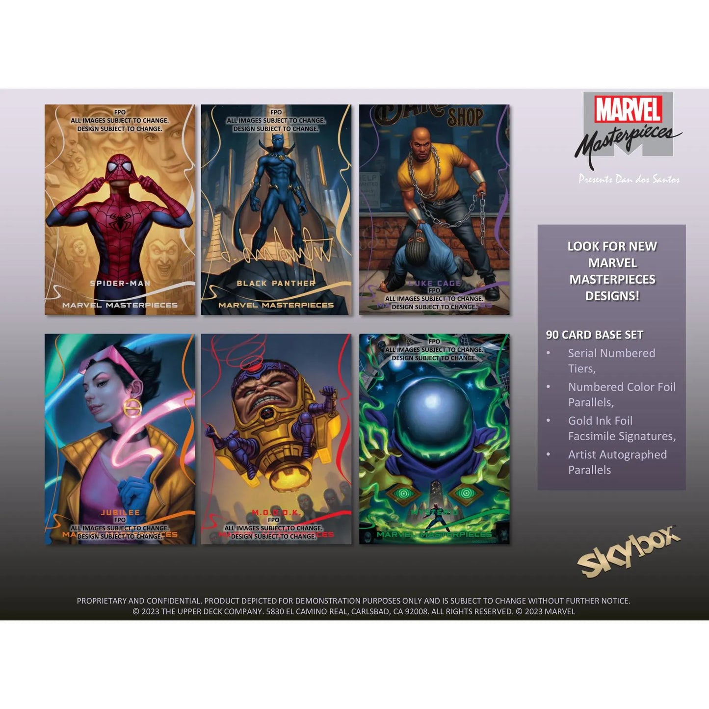 Marvel Masterpieces Hobby Box - Upper Deck 2022