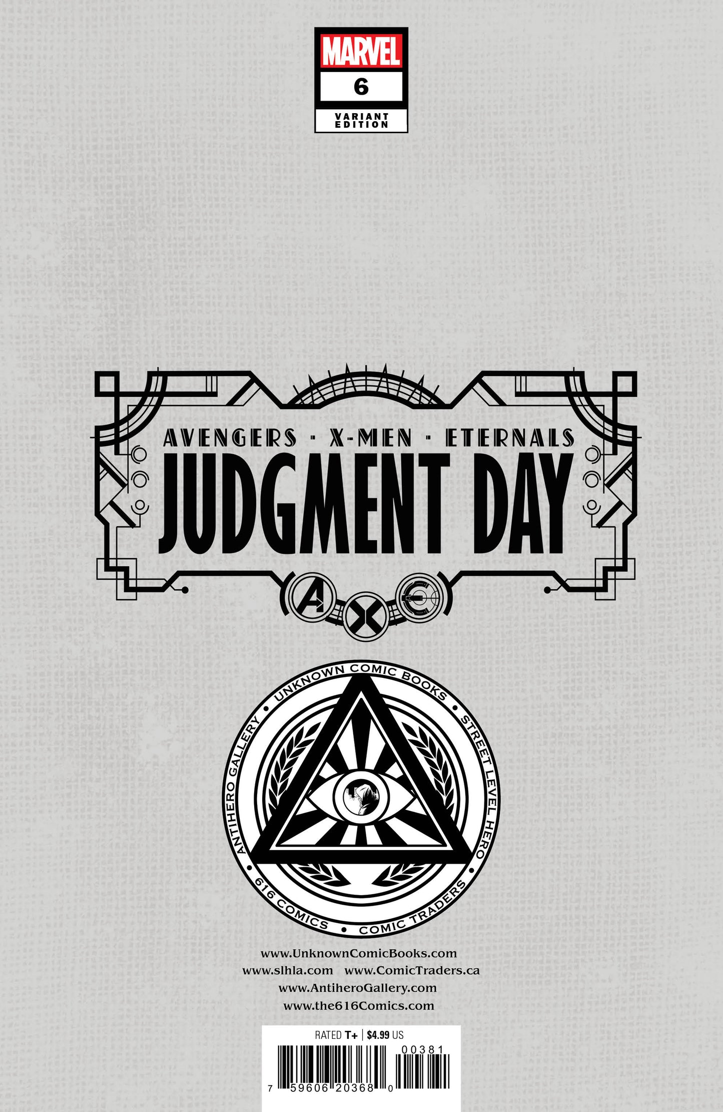 A.X.E.: Judgment Day #6 [Axe] Unknown Comics David Nakayama Hellfire Exclusive Virgin Var (10/26/2022)