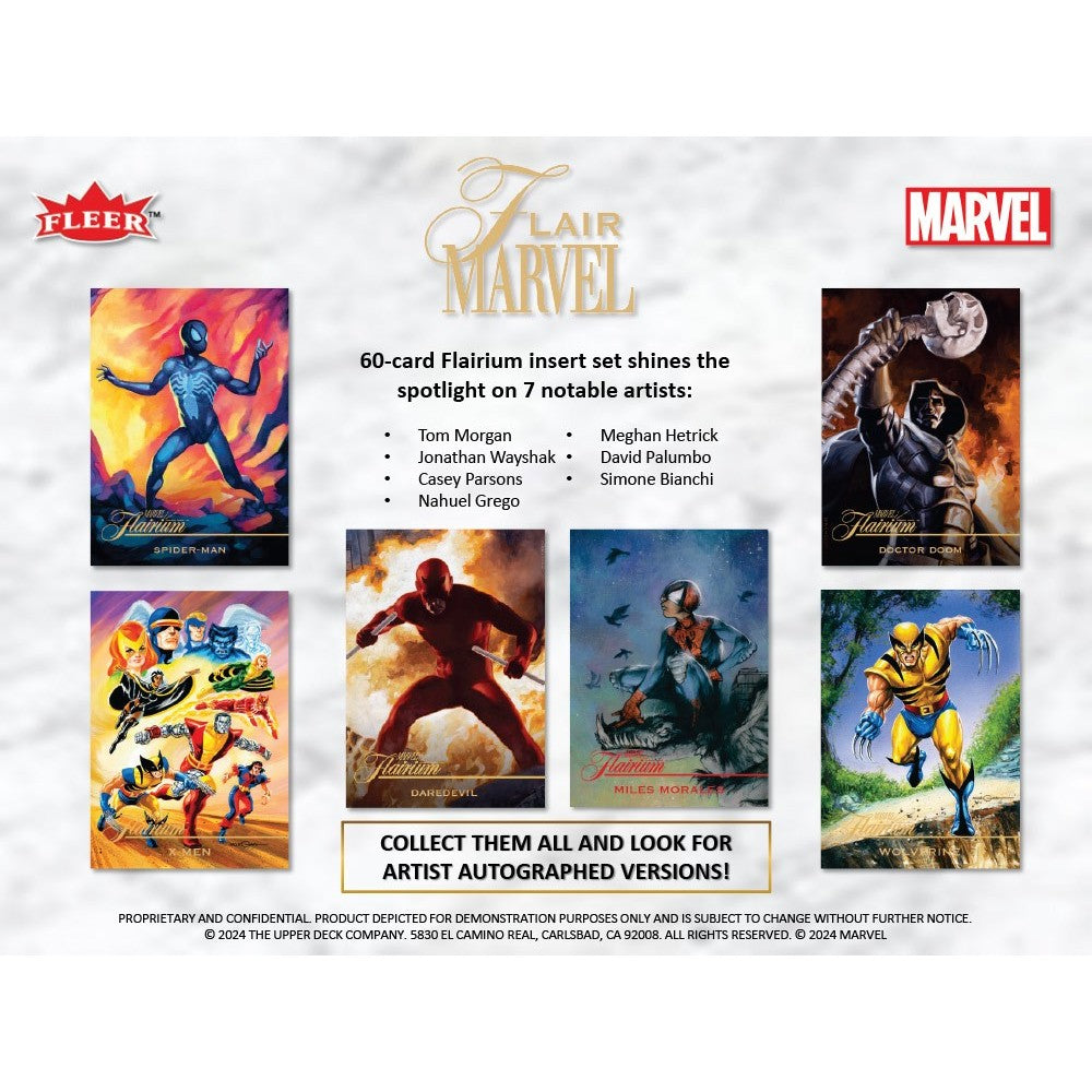 Marvel Flair Hobby Box - Upper Deck 2024