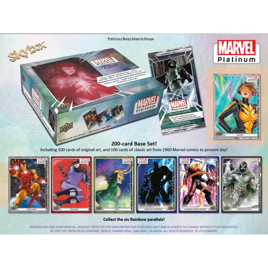 Marvel Platinum Hobby Box - Upper Deck (2024)