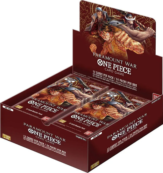 One Piece Paramount War OP-02 Booster Box